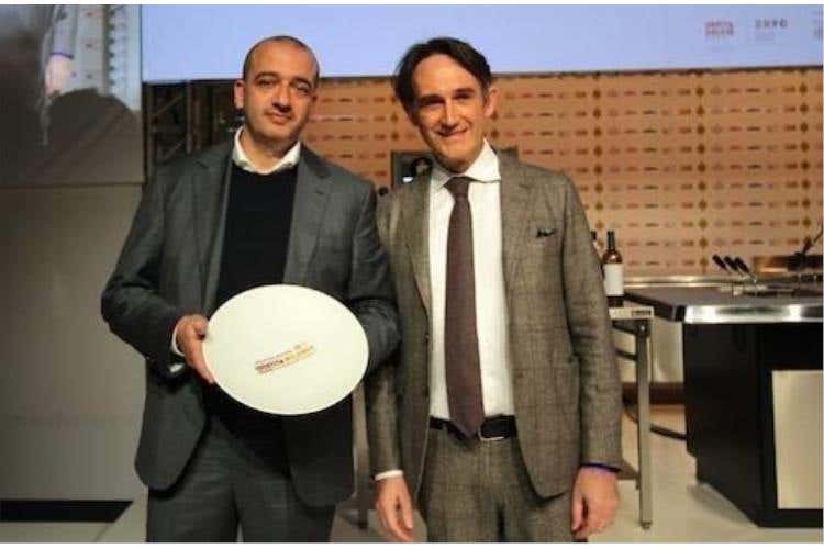 da sinistra: Pino Cuttaia e Piero Gabrieli